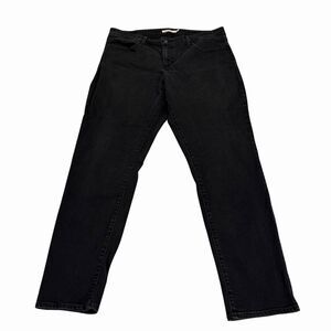 Levi’s Jeans 311 Shaping Skinny Womens 18W Classic Black Denim Stretch Plus Size